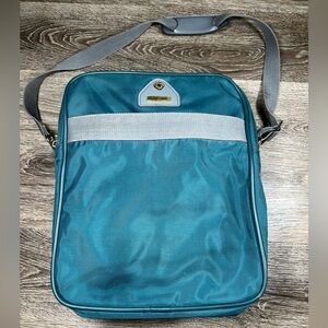 Vintage Samsonite Luggage Shoulder Bag Carry-On Purse Diaper Travel 13x10.5x5